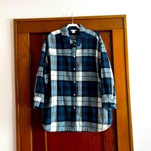 H&M NWOT Plaid Shacket / Shirt Jacket